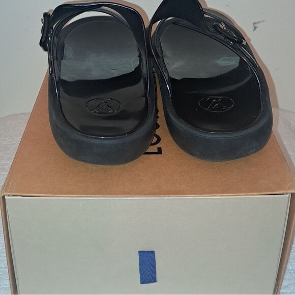 Louis Vuitton Sunbath Flat Mule Sandal Size 41 or US 9.5 - Picture 6 of 17